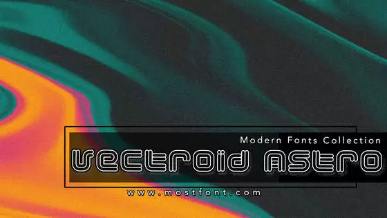 「Vectroid-Astro」字体排版图片