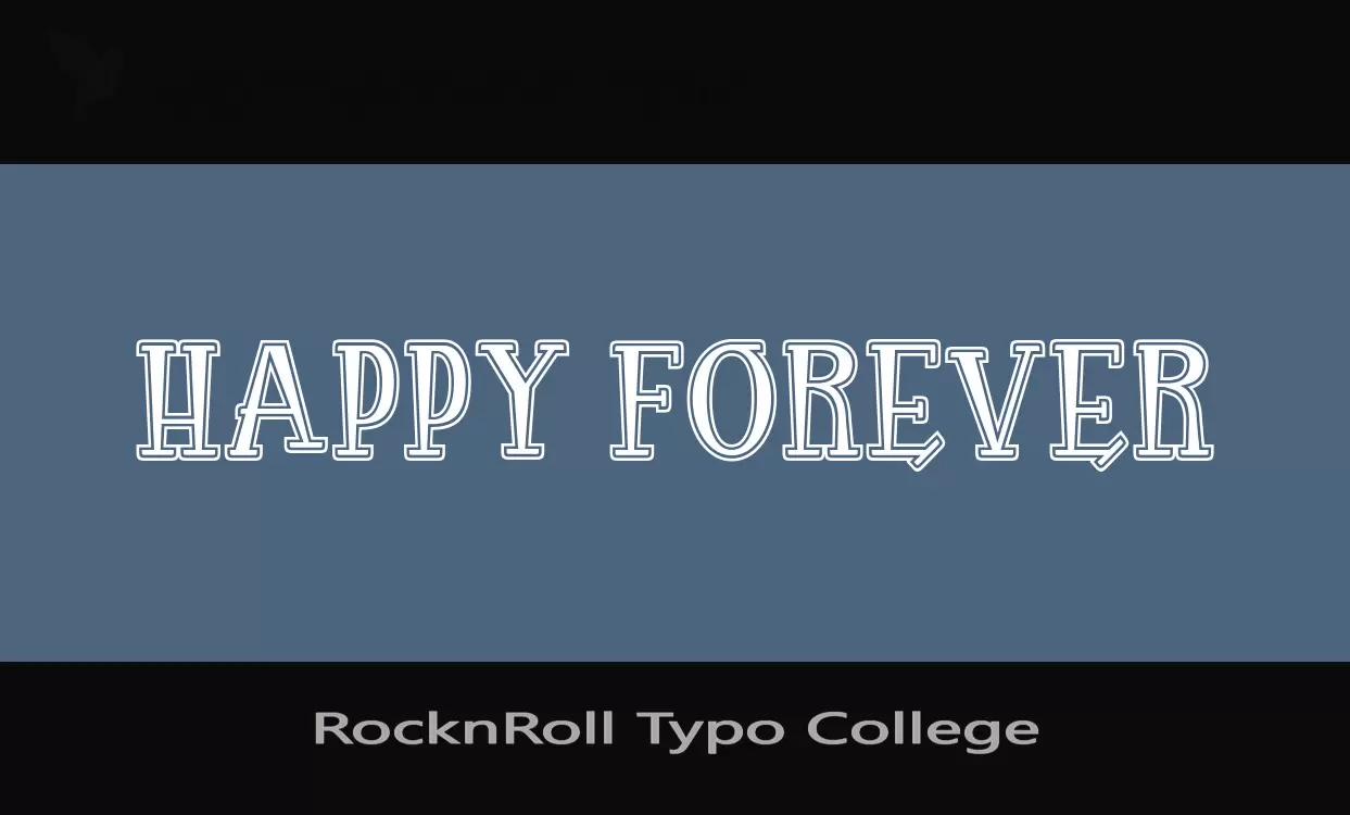 Sample of RocknRoll-Typo-College