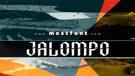 Typographic Design of Jalompo