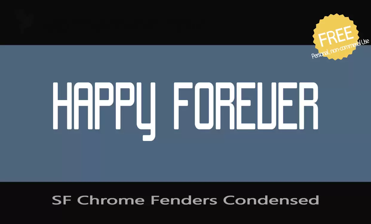 Sample of SF-Chrome-Fenders-Condensed