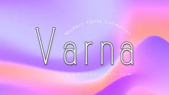 Typographic Design of Varna