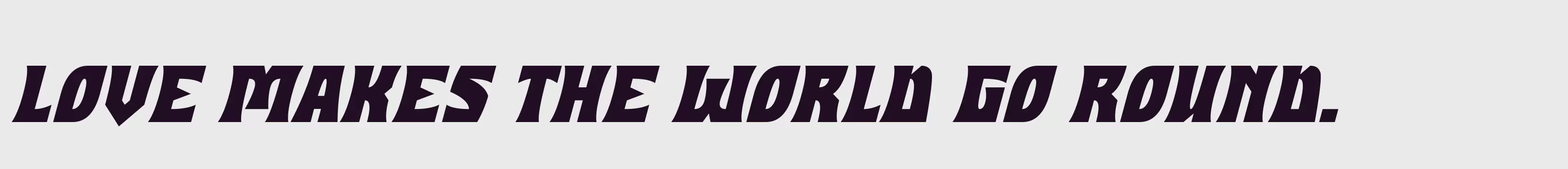Preview Of Halloween Hex Italic