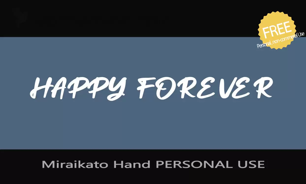 Sample of Miraikato-Hand-PERSONAL-USE