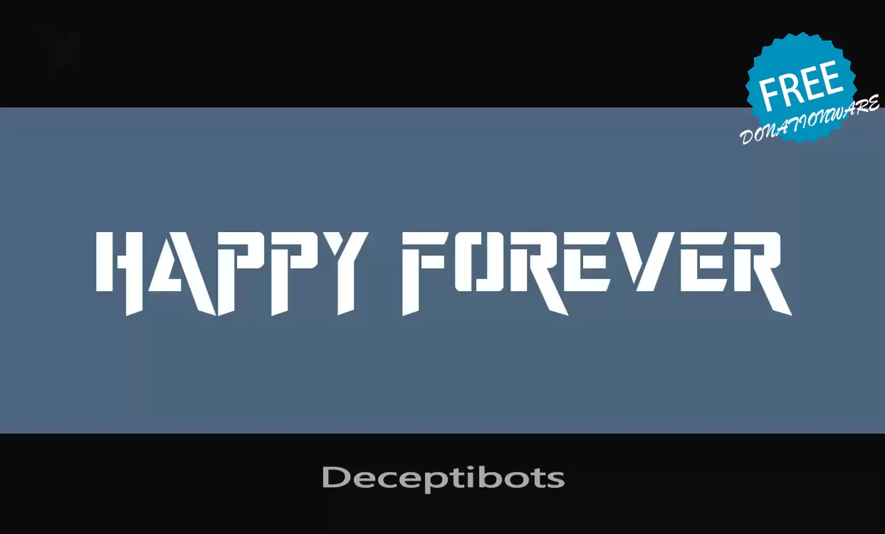 Sample of Deceptibots