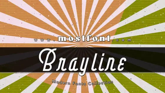 Typographic Design of Brayline