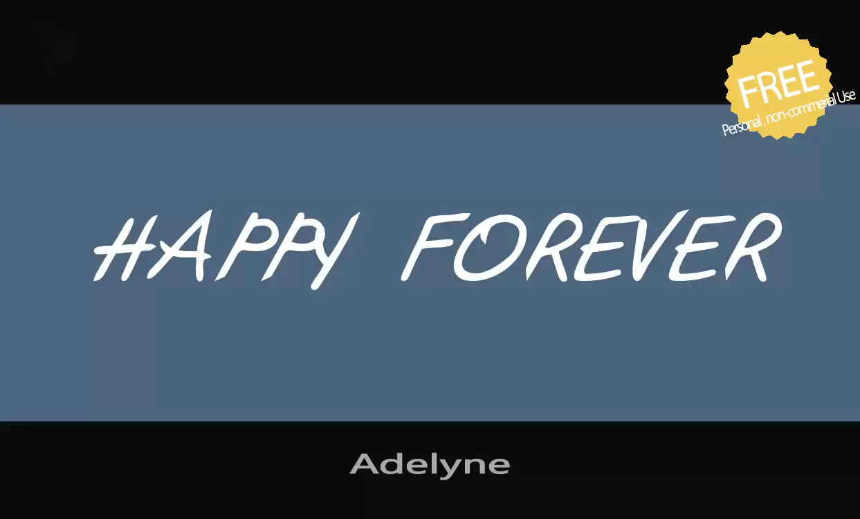 Sample of Adelyne