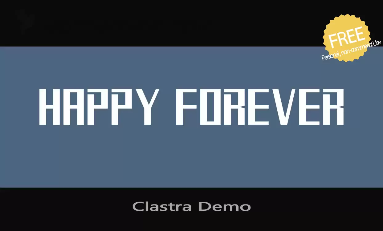 Sample of Clastra-Demo