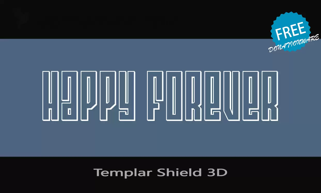 Sample of Templar-Shield-3D