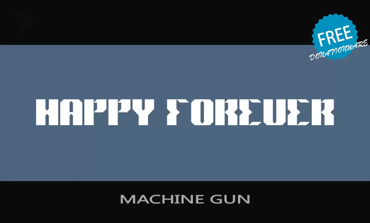 Sample of MACHINE-GUN