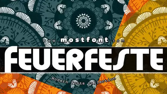 Typographic Design of Feuerfeste