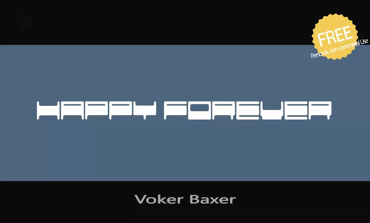 Sample of Voker-Baxer