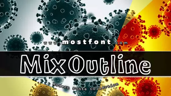 Typographic Design of MixOutline