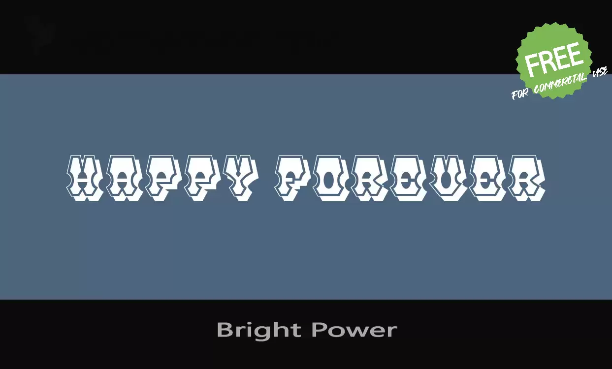 Sample of Bright-Power