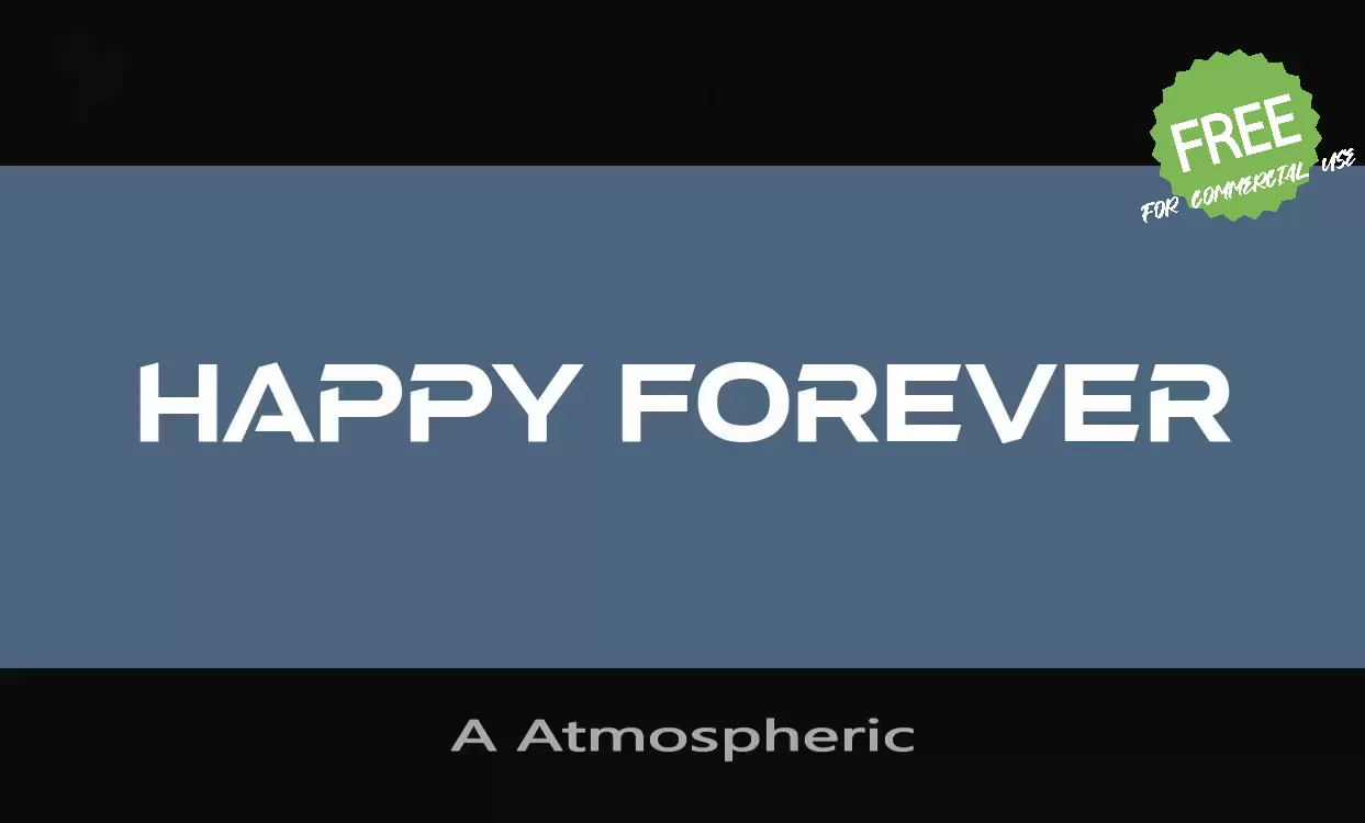 Sample of A-Atmospheric