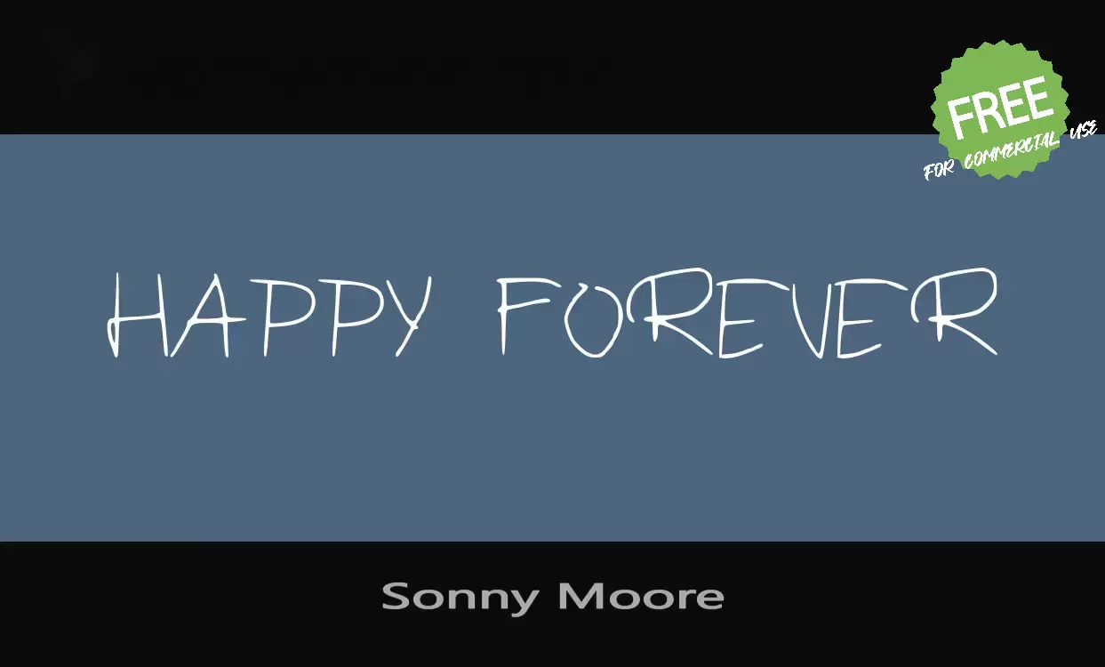 Sample of Sonny-Moore