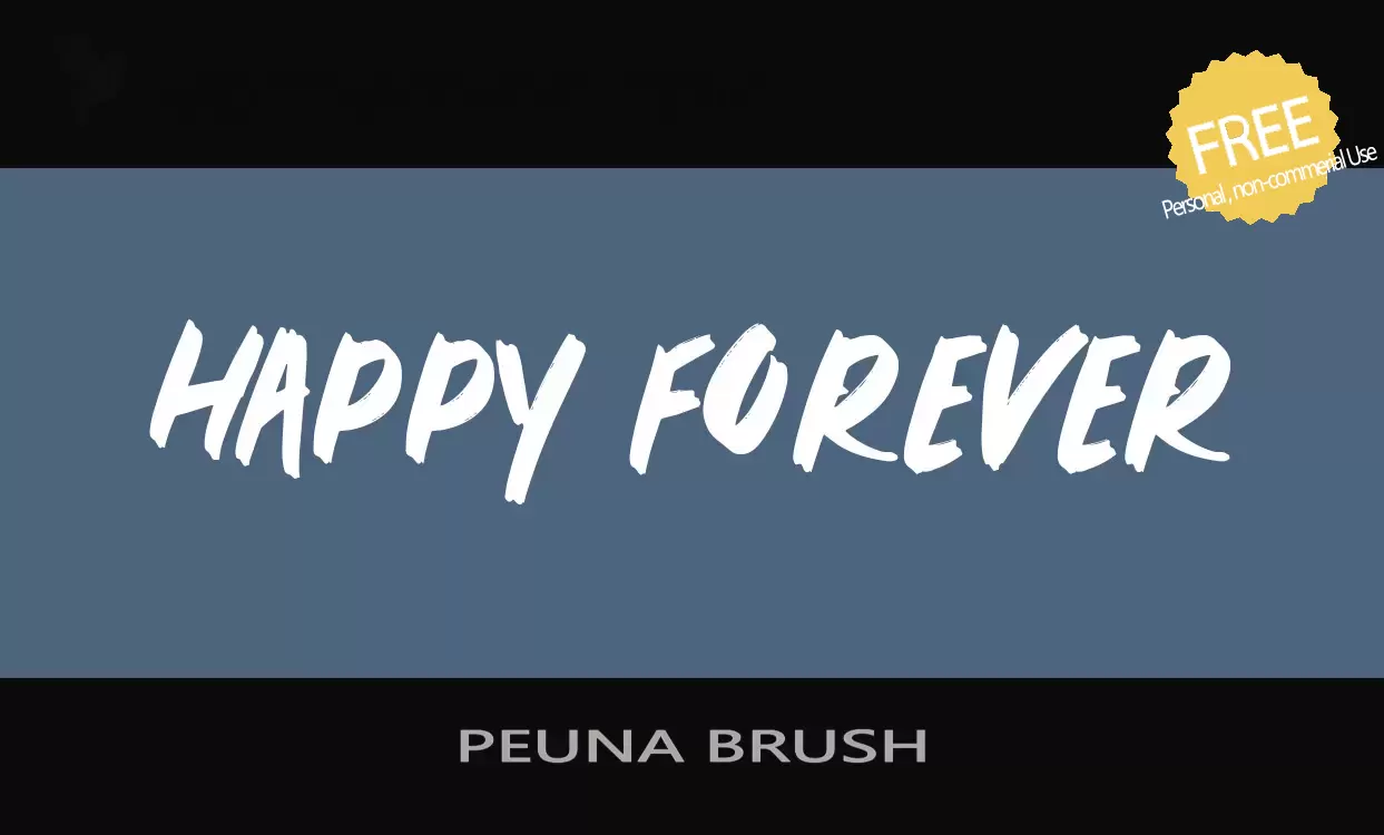 Sample of PEUNA-BRUSH