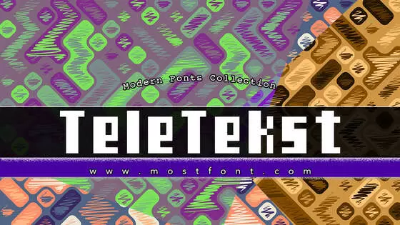 Typographic Design of TeleTekst