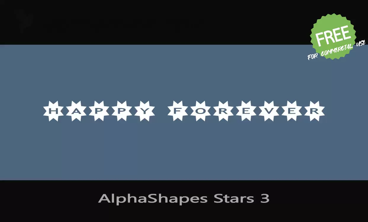 Sample of AlphaShapes-Stars-3