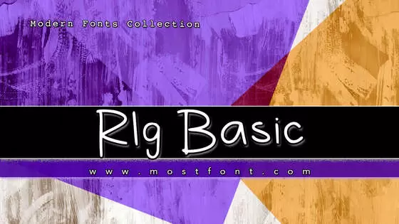 Typographic Design of Rlg-Basic