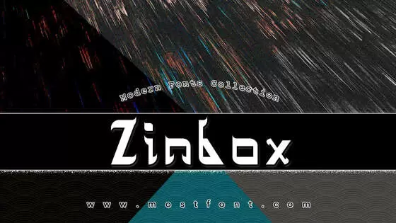 Typographic Design of Zinbox