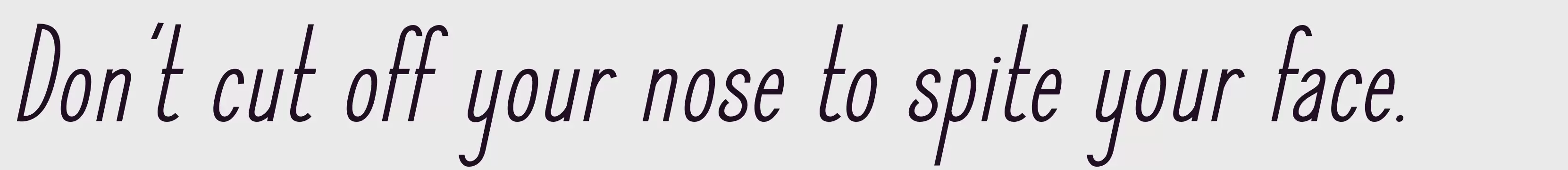 Preview Of Elegant Sans Semibold Italic