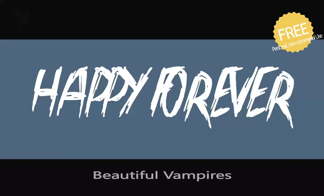 Sample of Beautiful-Vampires