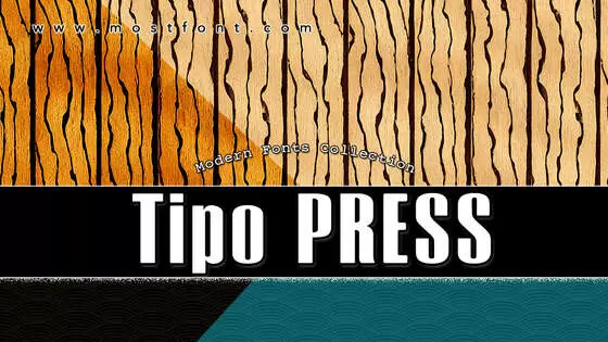 「Tipo-PRESS」字体排版图片