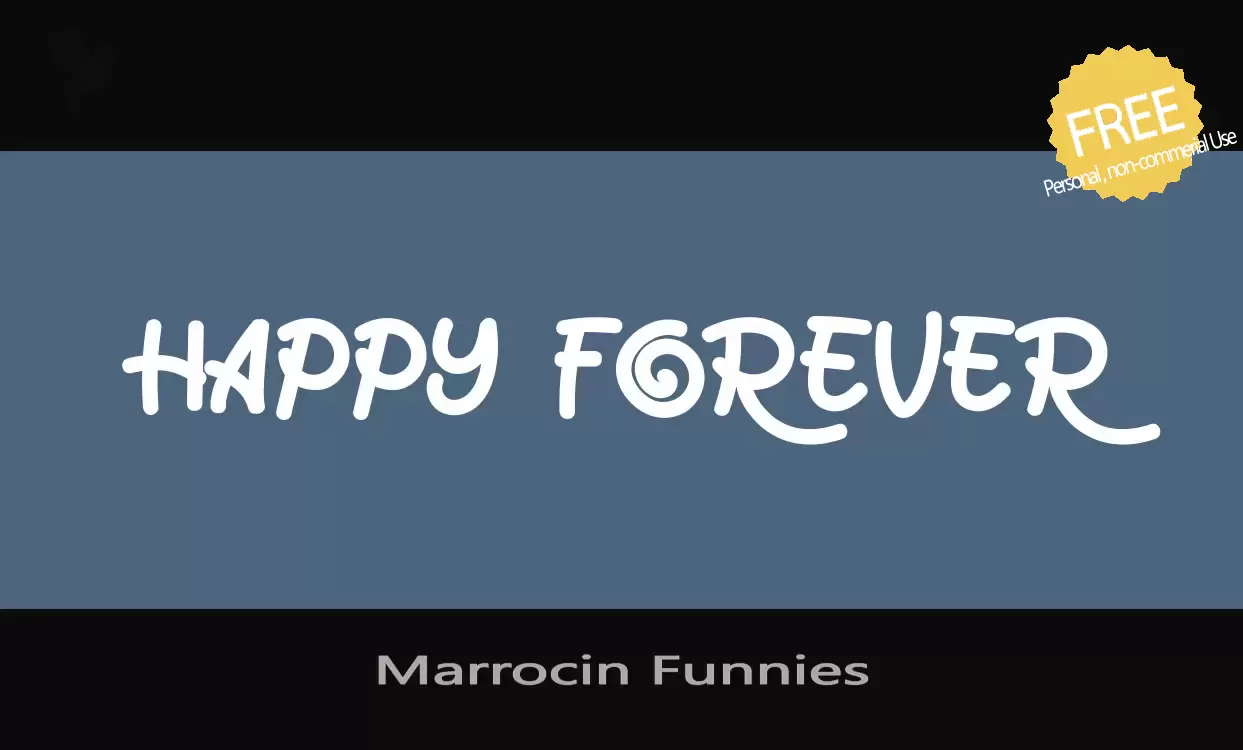 Sample of Marrocin-Funnies