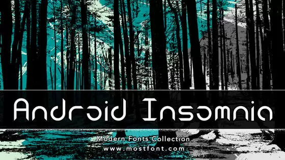 「Android-Insomnia-」字体排版样式