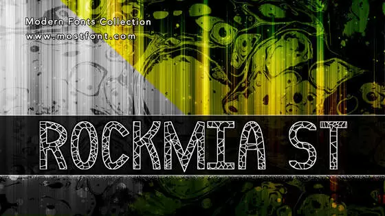 Typographic Design of Rockmia-St