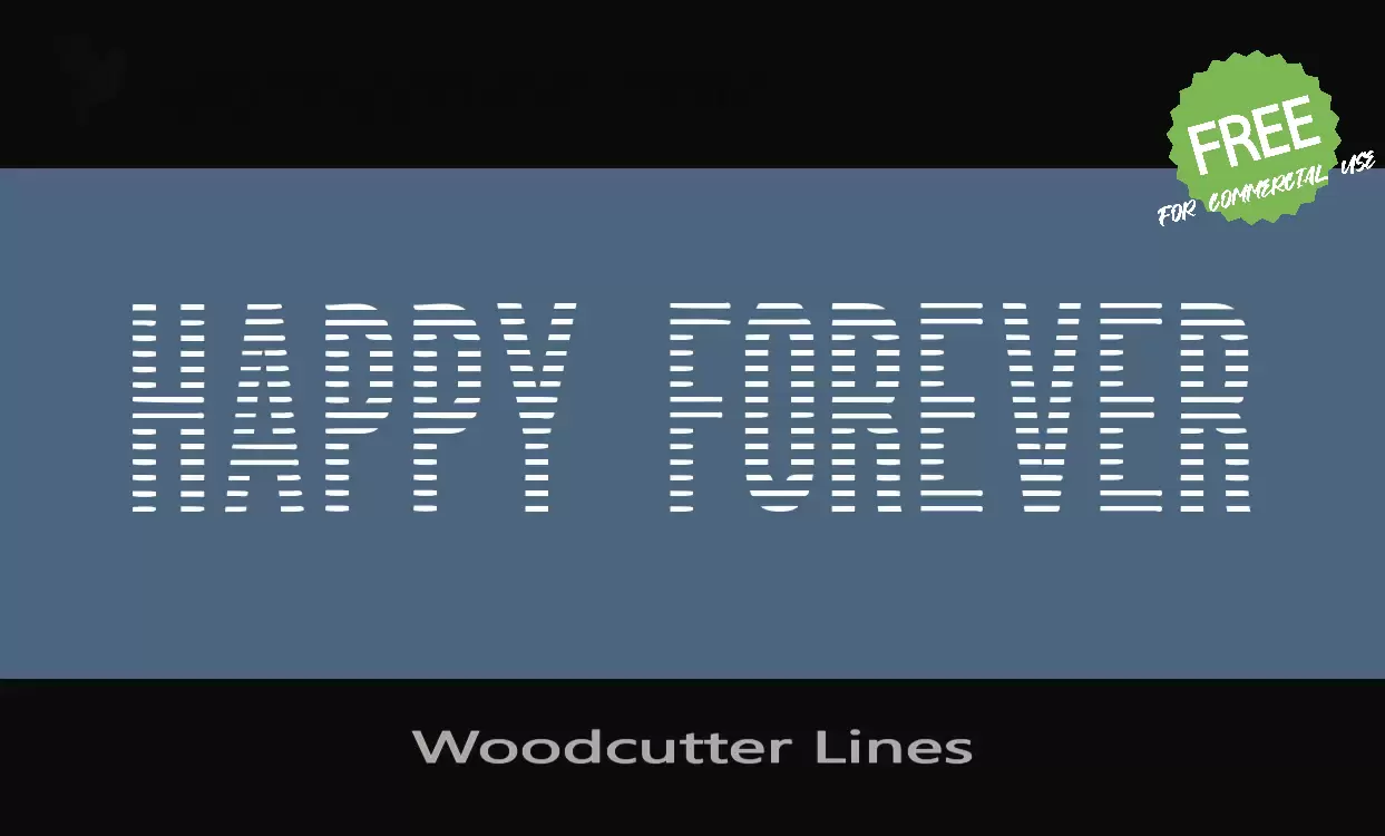 Sample of Woodcutter-Lines