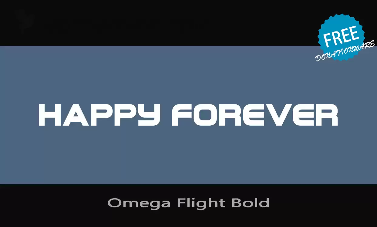 Sample of Omega-Flight-Bold