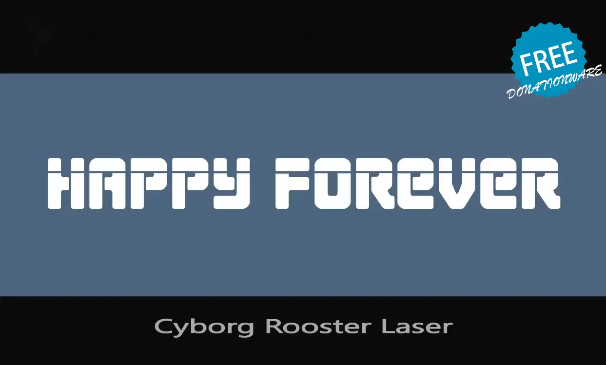 Sample of Cyborg-Rooster-Laser