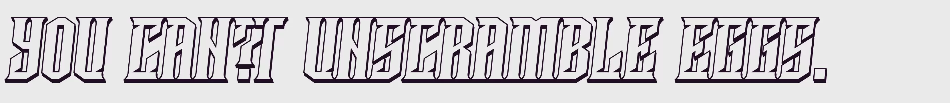 Preview Of Italic
