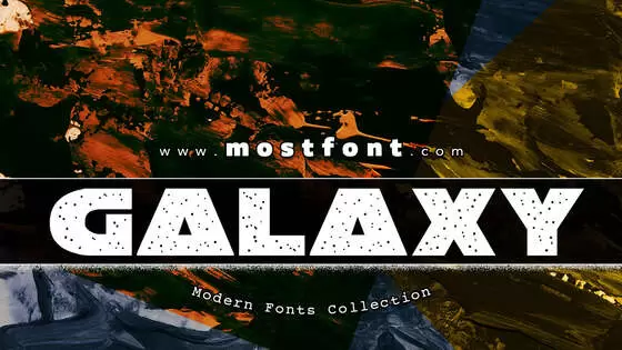 Typographic Design of Galaxy-1