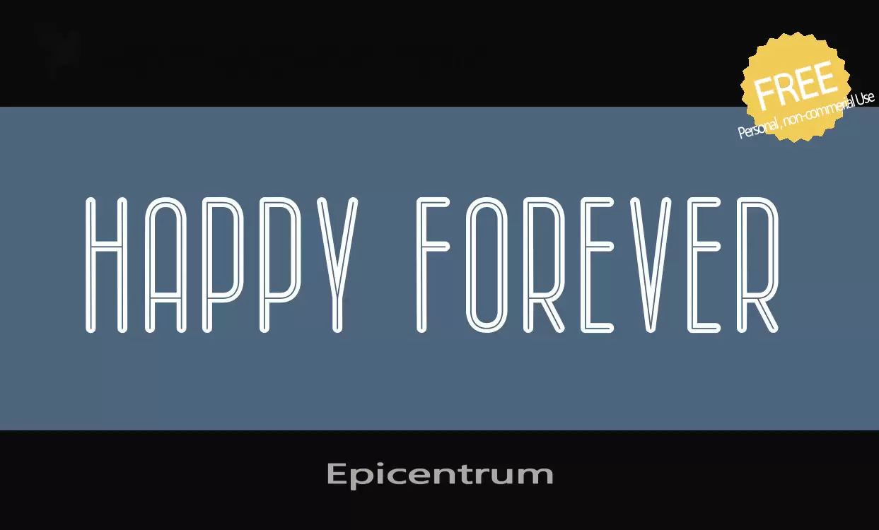 Sample of Epicentrum