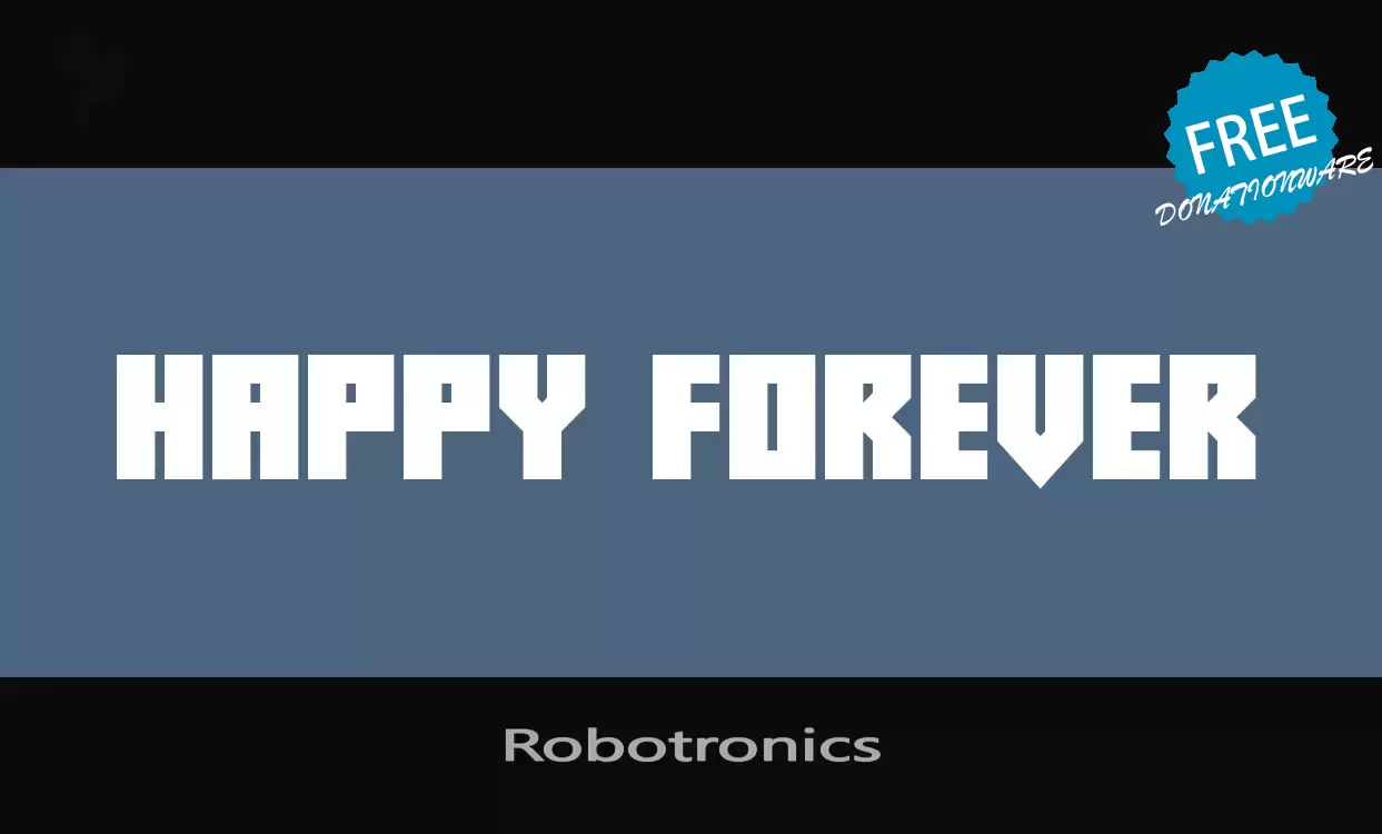 Sample of Robotronics