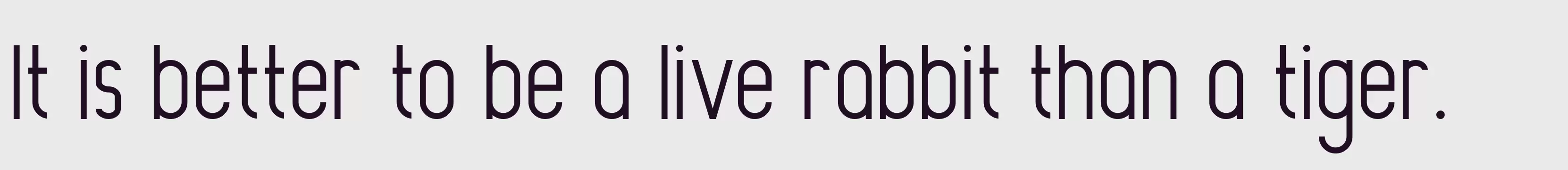 「RowlandLight」字体效果图