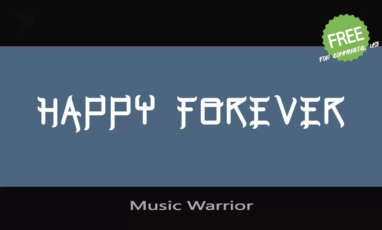 Sample of Music-Warrior