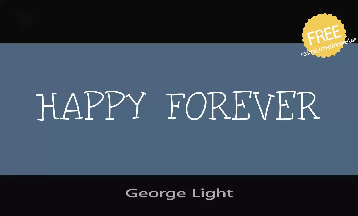 Sample of George-Light