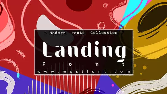 「Landing-Font」字体排版图片