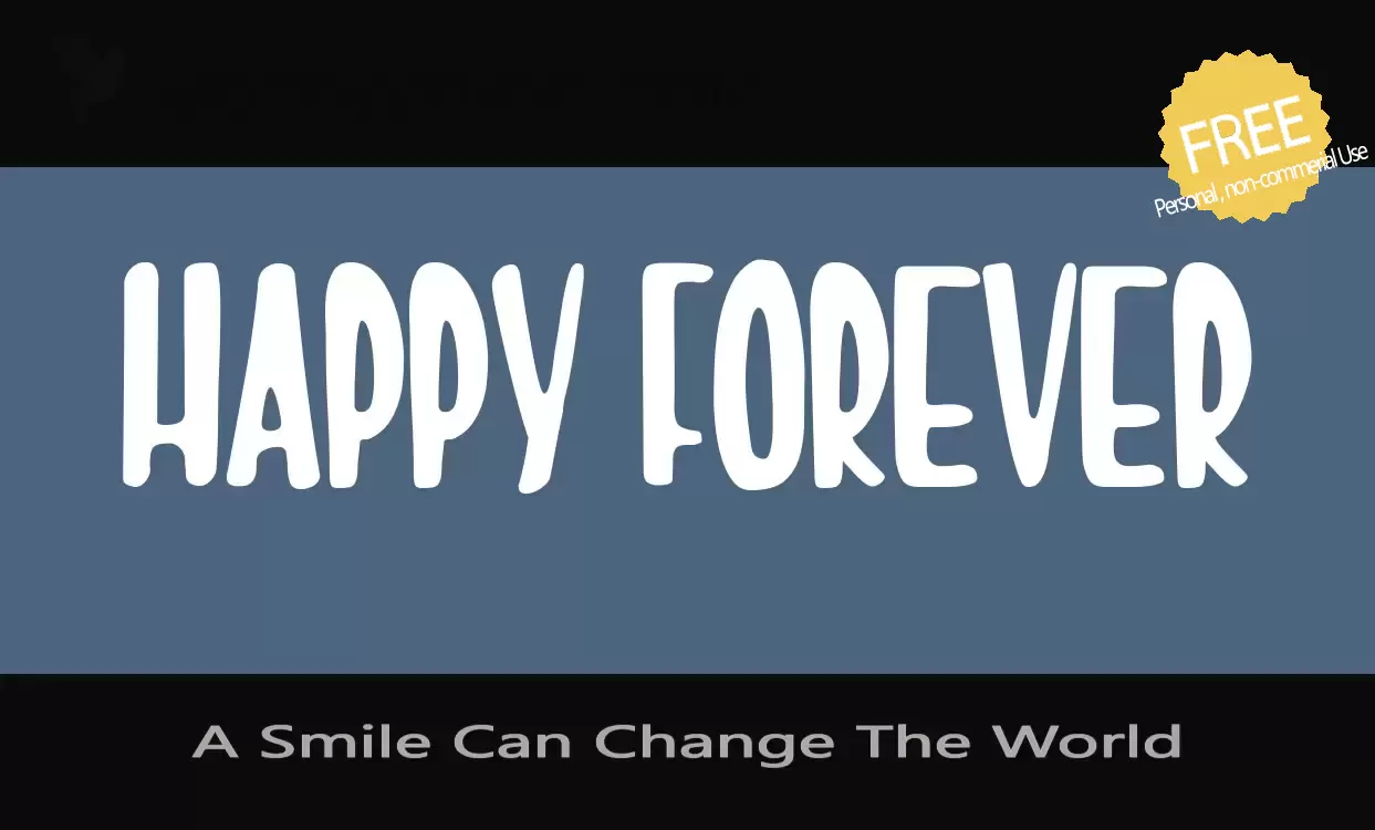 Sample of A-Smile-Can-Change-The-World