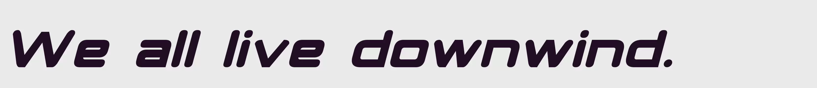 「Classic Robot Bold Italic」字体效果图
