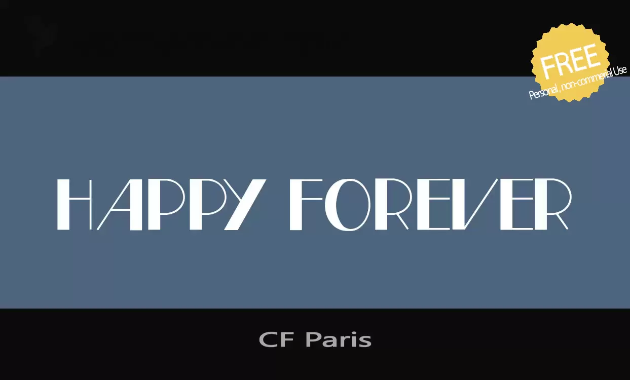 Sample of CF-Paris