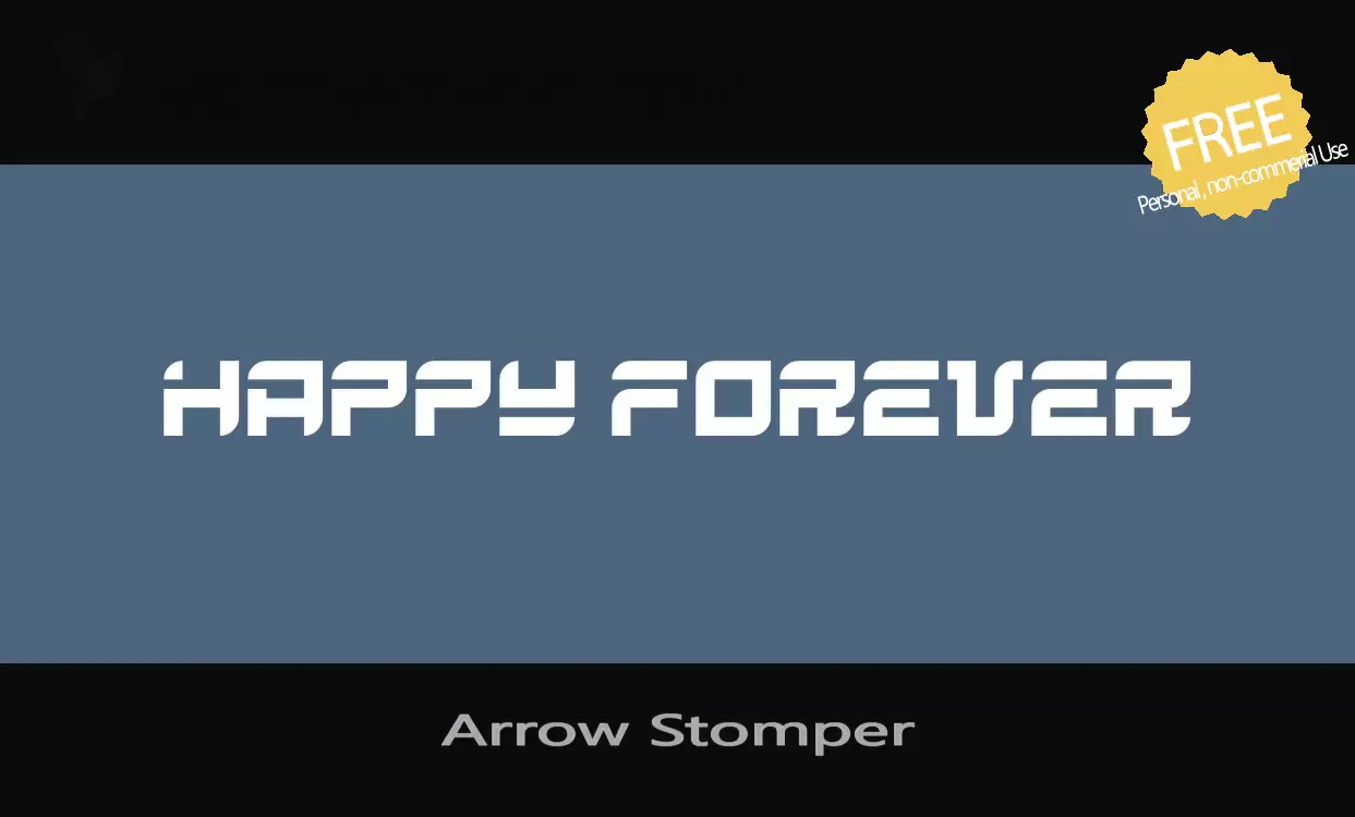 Sample of Arrow-Stomper