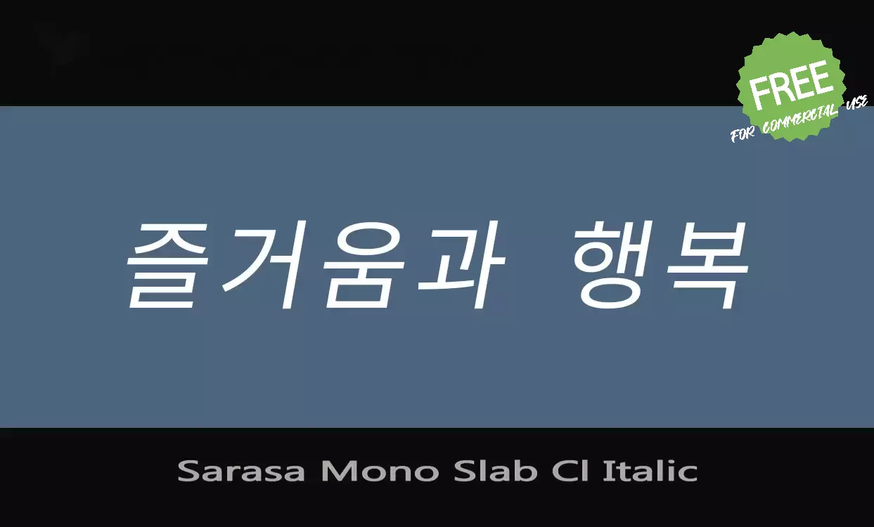 「Sarasa-Mono-Slab-Cl-Italic」字体效果图