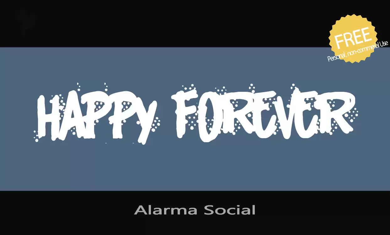 Sample of Alarma-Social