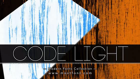 「Code-Light」字体排版图片