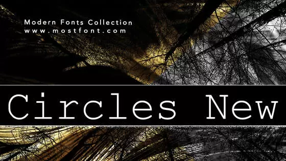 Typographic Design of Circles-New