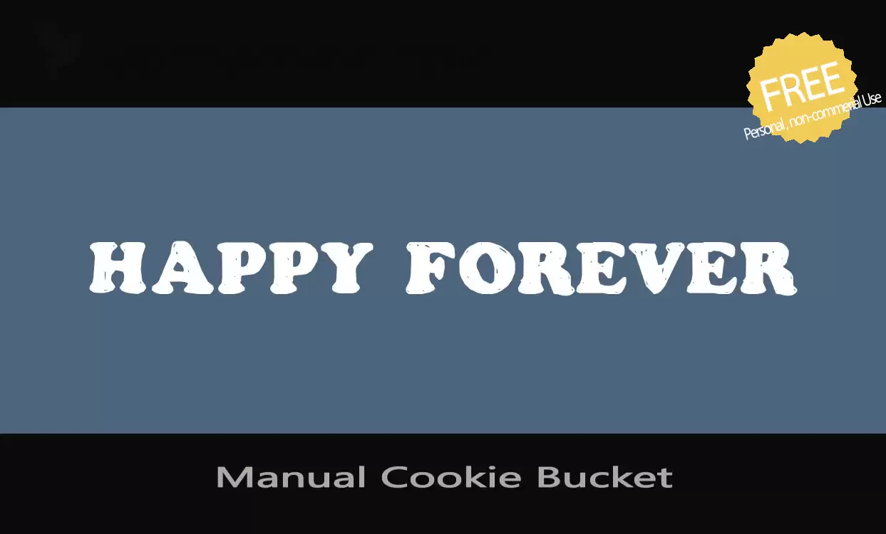 Sample of Manual-Cookie-Bucket